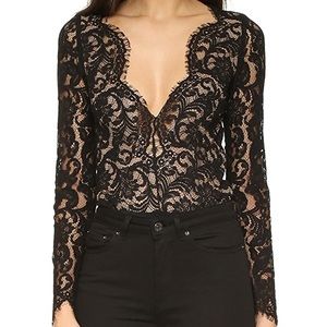 Stylestalker Sunset Lace Bodysuit